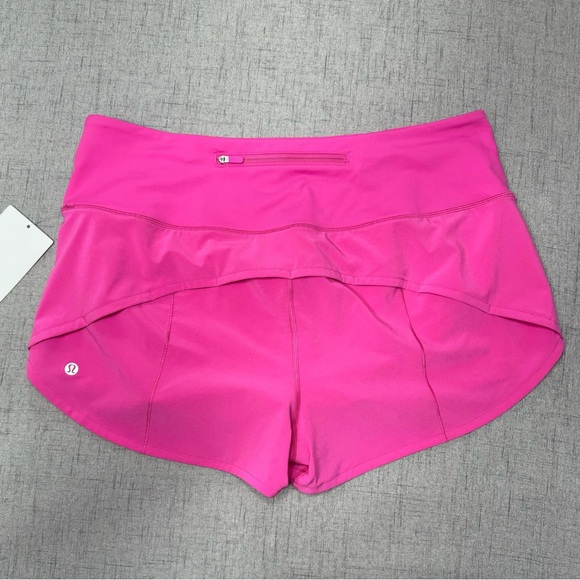 Lululemon Speed Up High Rise Athletic Shorts Sonic Pink NWT - Picture 5 of 9